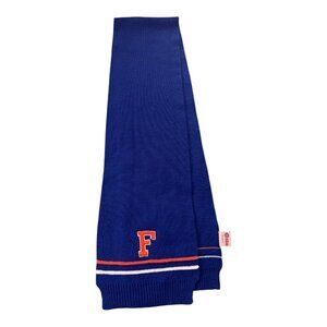 Vintage Florida Gators Knit Scarf Blue Orange Collegiate Licensed Top of the Wor